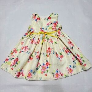 Blueberi Boulevard 24M Girls Lace Floral  Dress
